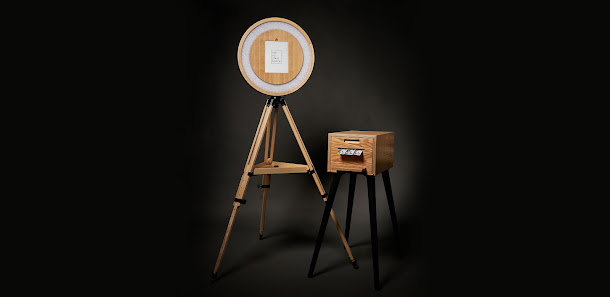 Stylische Fotobox aus Holz mieten in Wiesbaden, Mainz und Umgebung - Ringbooth – Bild 2